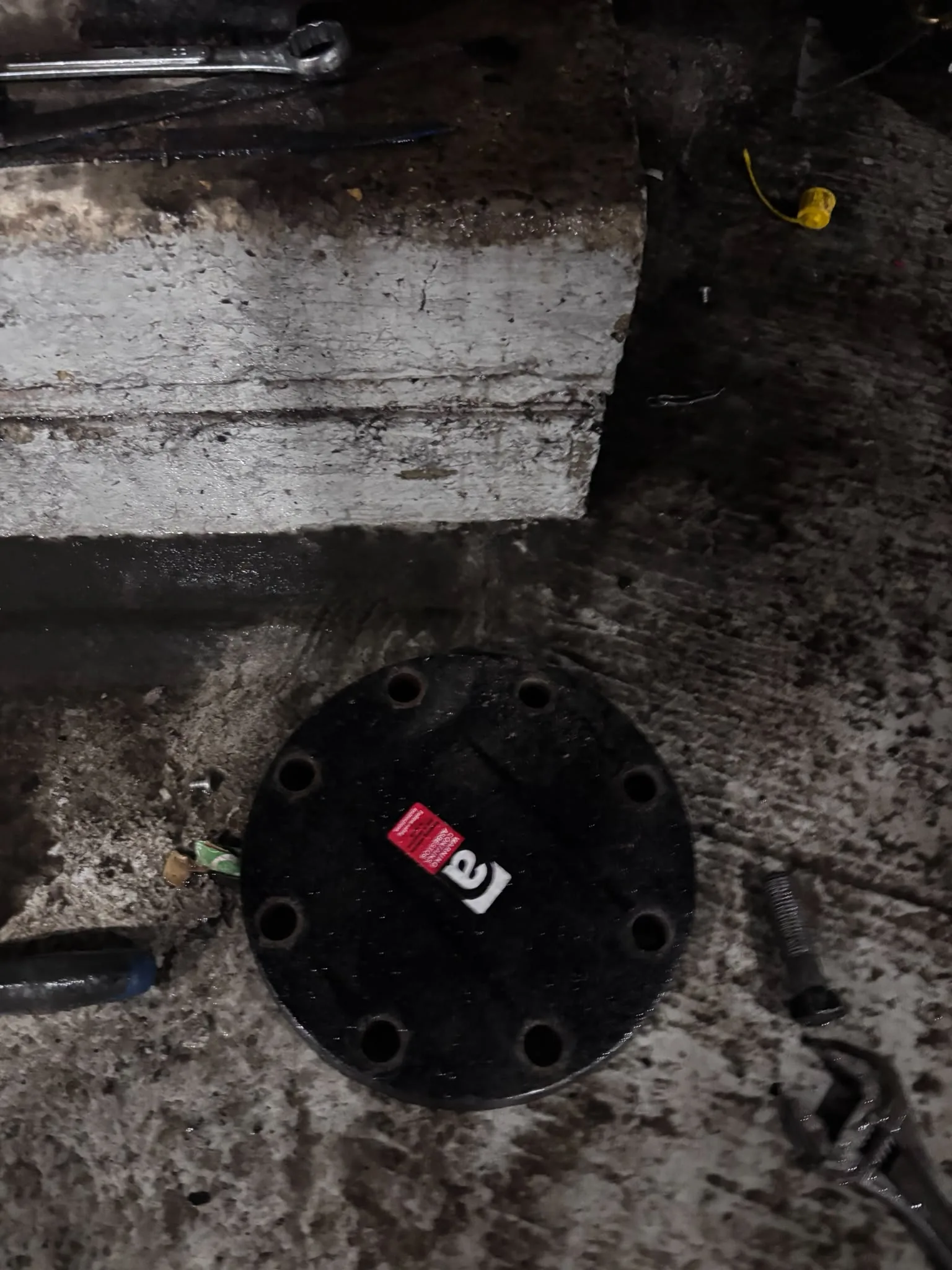 Artex scraping from a concrete ceiling during Dulwich refurbishment